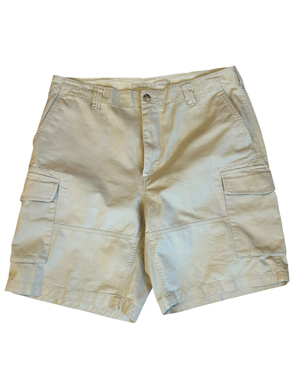 Polo Ralph Lauren Relaxed Fit Cargo Shorts Men's Size 34 Beige Cotton